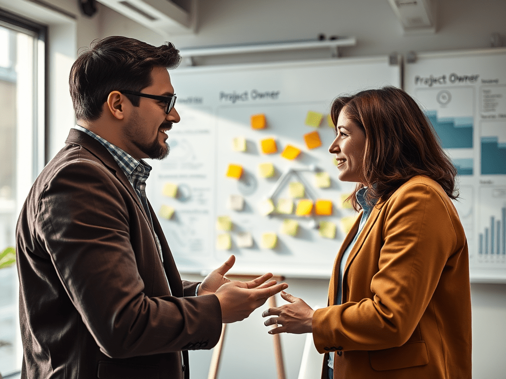 Gerente de Projetos x Product Owner: dois papéis diferentes, mas com o mesmo objetivo — entregar&nbsp;valor