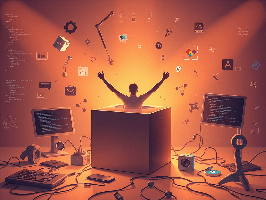 Como sair da caixa em um mundo cheio de IA? (Spoiler: a caixa é pequena demais para&nbsp;você)